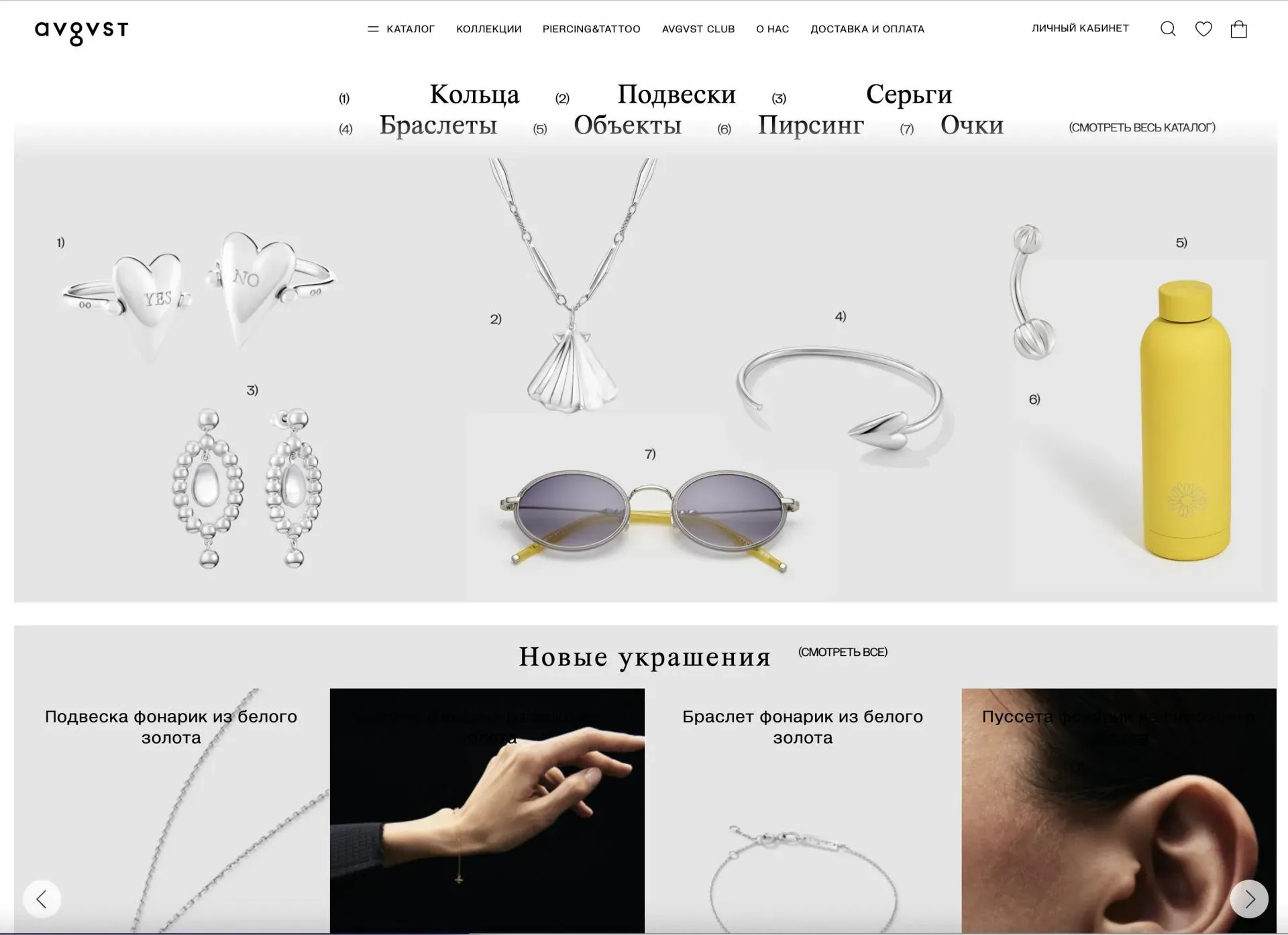 Avgvst Jewelry Product