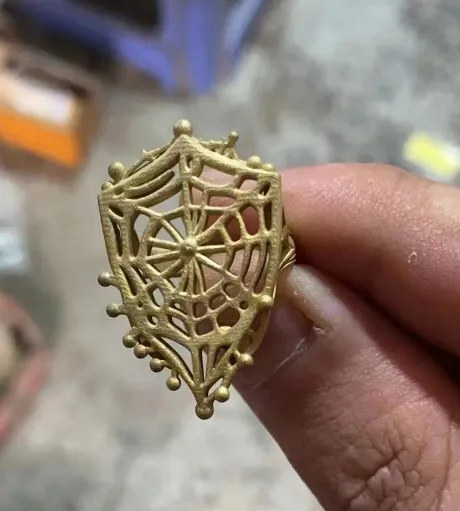 Casting into to Brass Mold