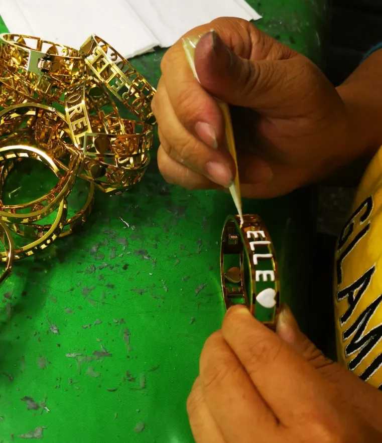 Cosmetic Secondary Work (enamel, inlay, engraving etc)