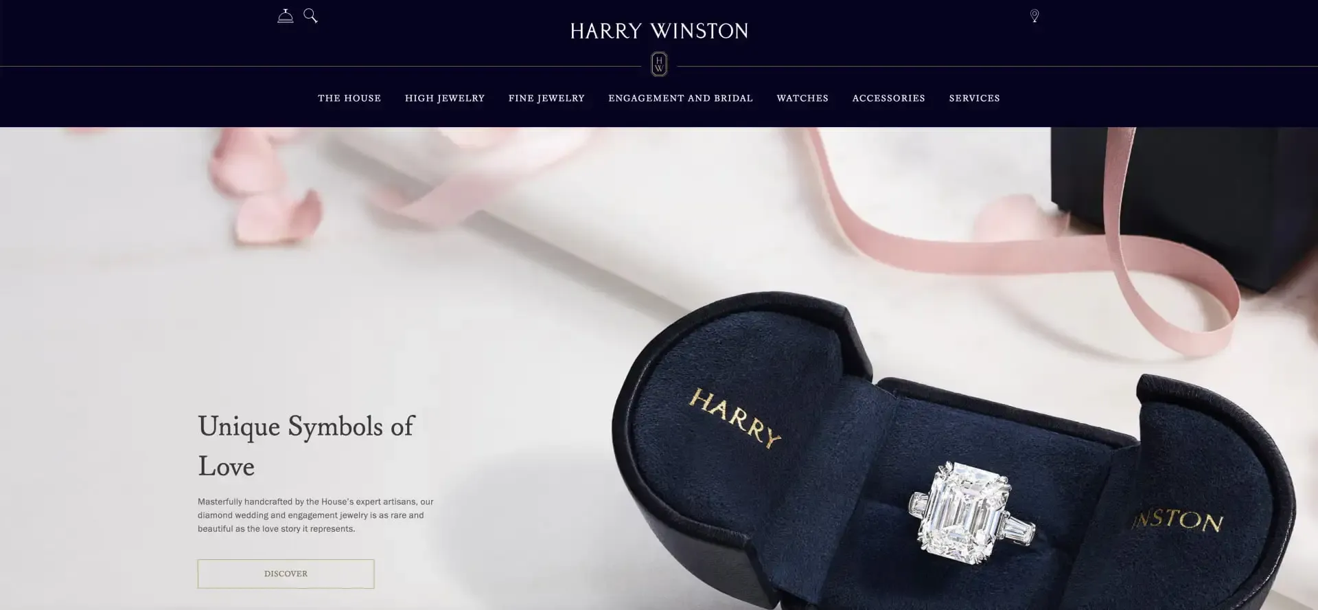 harrywinston website