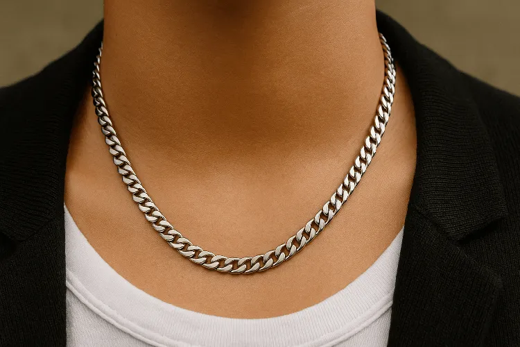 316L Stainless Steel Necklace – Safe for Sensitive Skin