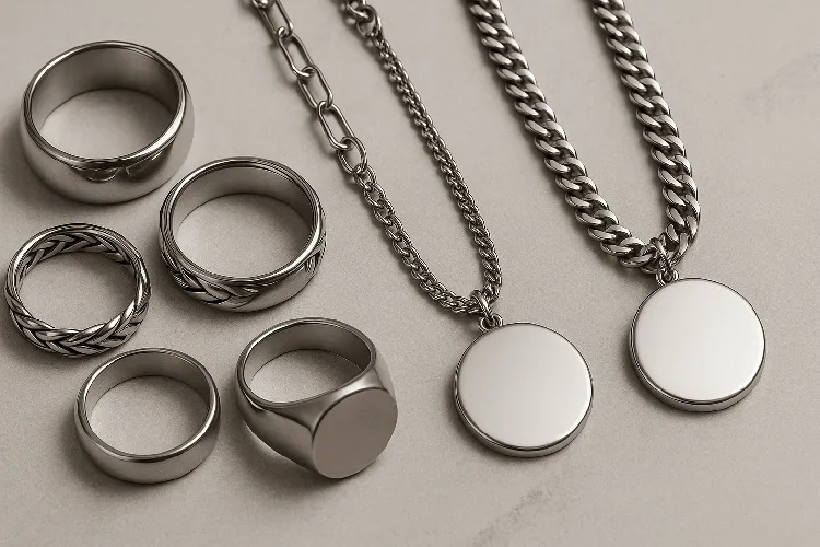 Debunking myths about stainless steel jewelry - stylish and durable. Debunking myths about stainless steel jewelry - stylish and durable.