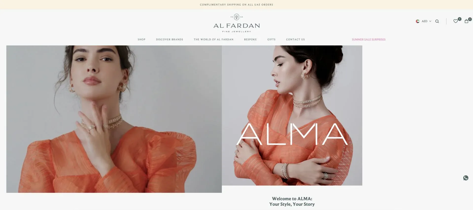 Al Fardan Arts and Jewellery Website Al Fardan Arts and Jewellery Website