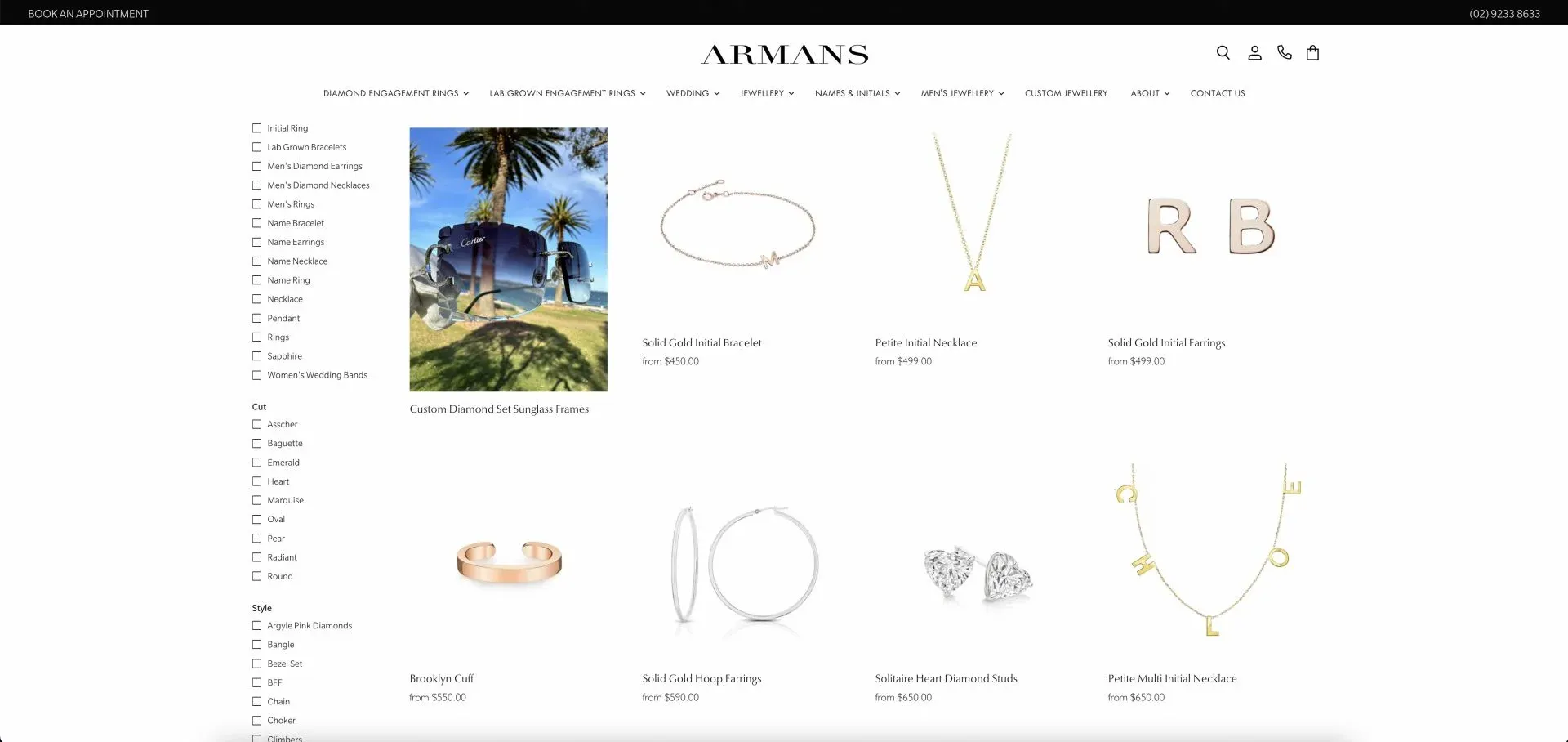 Armans Jewelry Product Armans Jewelry Product