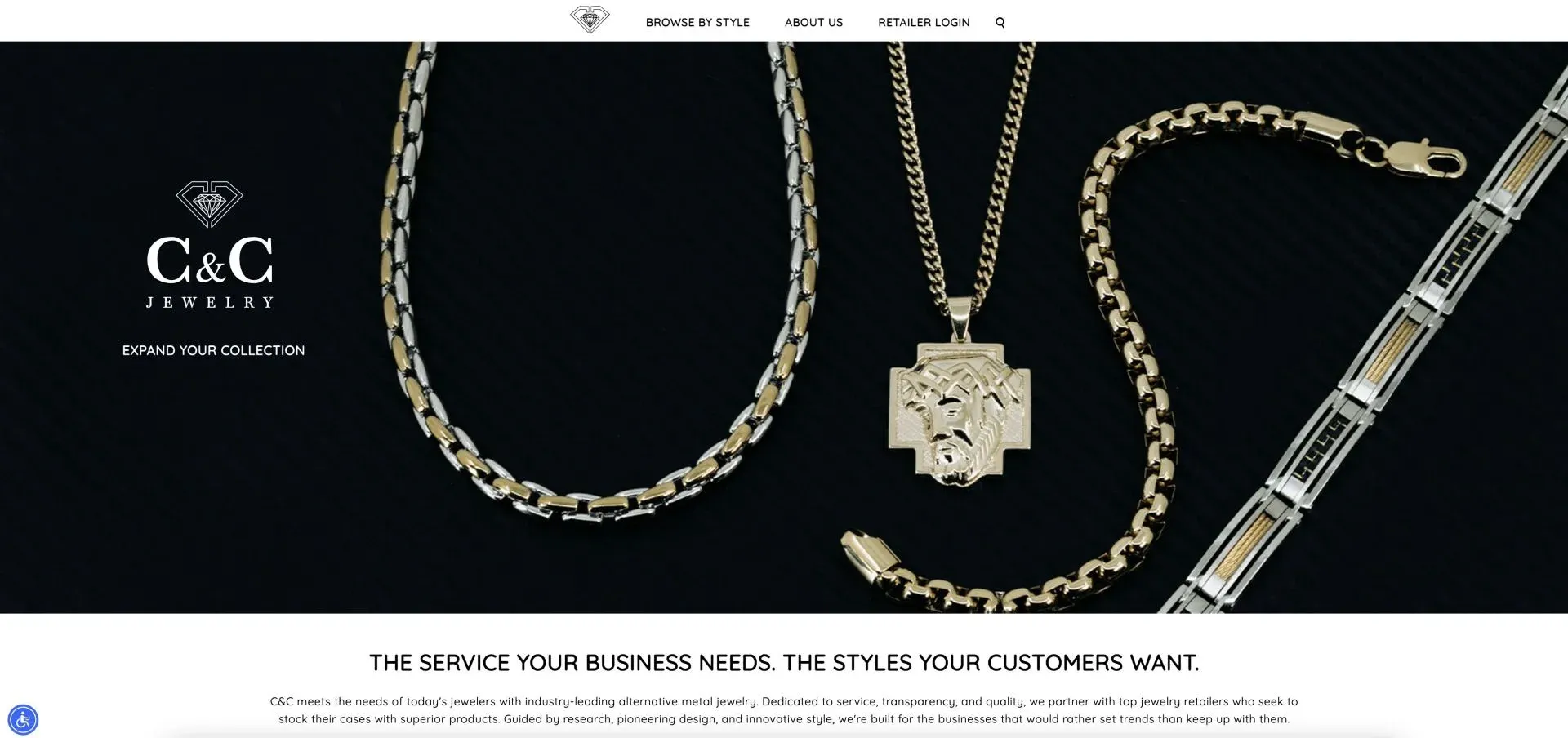 C&C Jewelry Manufacturing Website C&C Jewelry Manufacturing Website