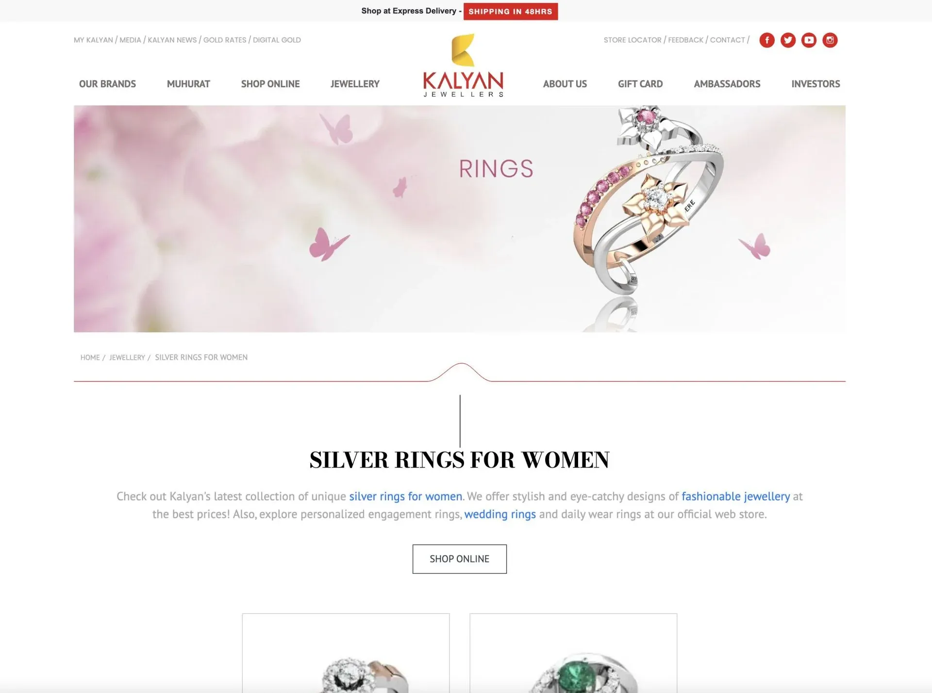 Kalyan Jewelers Website Kalyan Jewelers Website