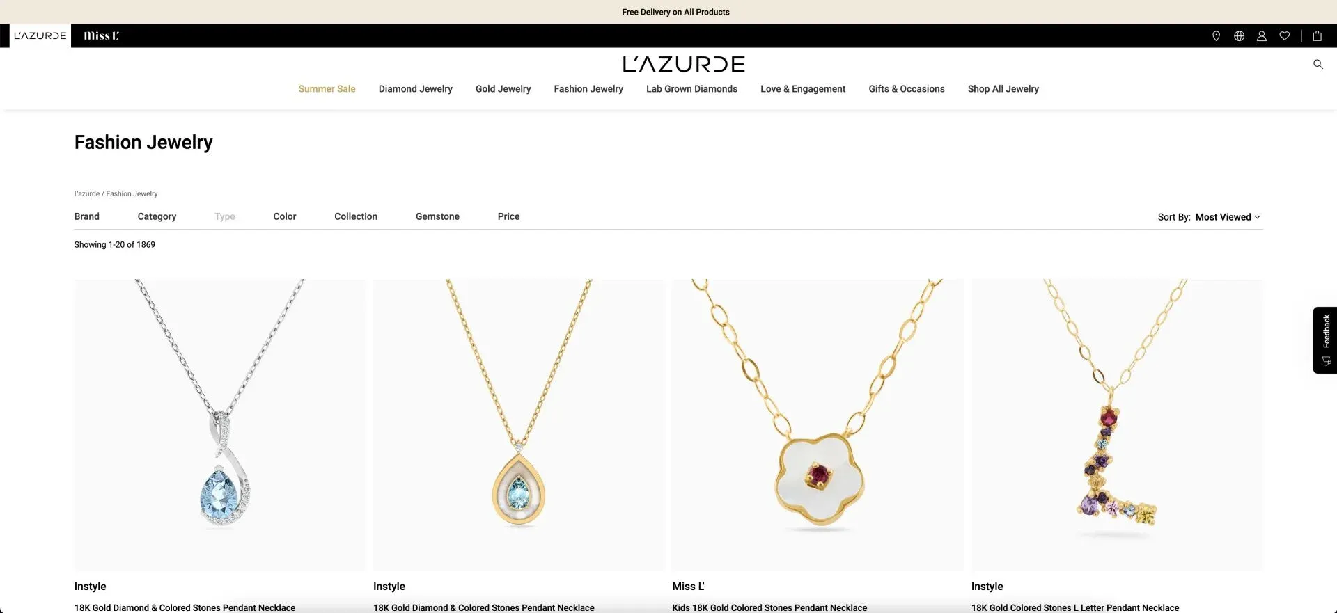 L’azurde Product L’azurde Product