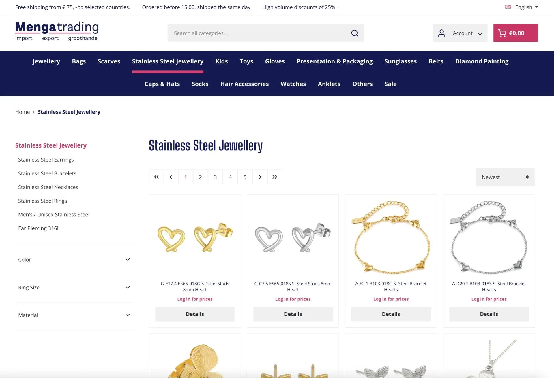 Menga Trading Product Menga Trading Product