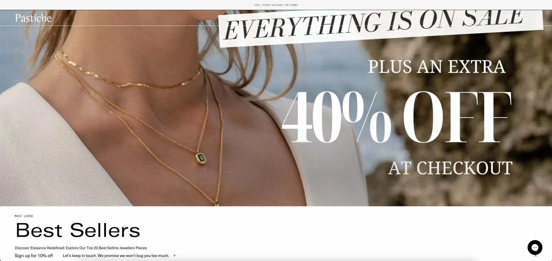 Pastiche Website Pastiche Website