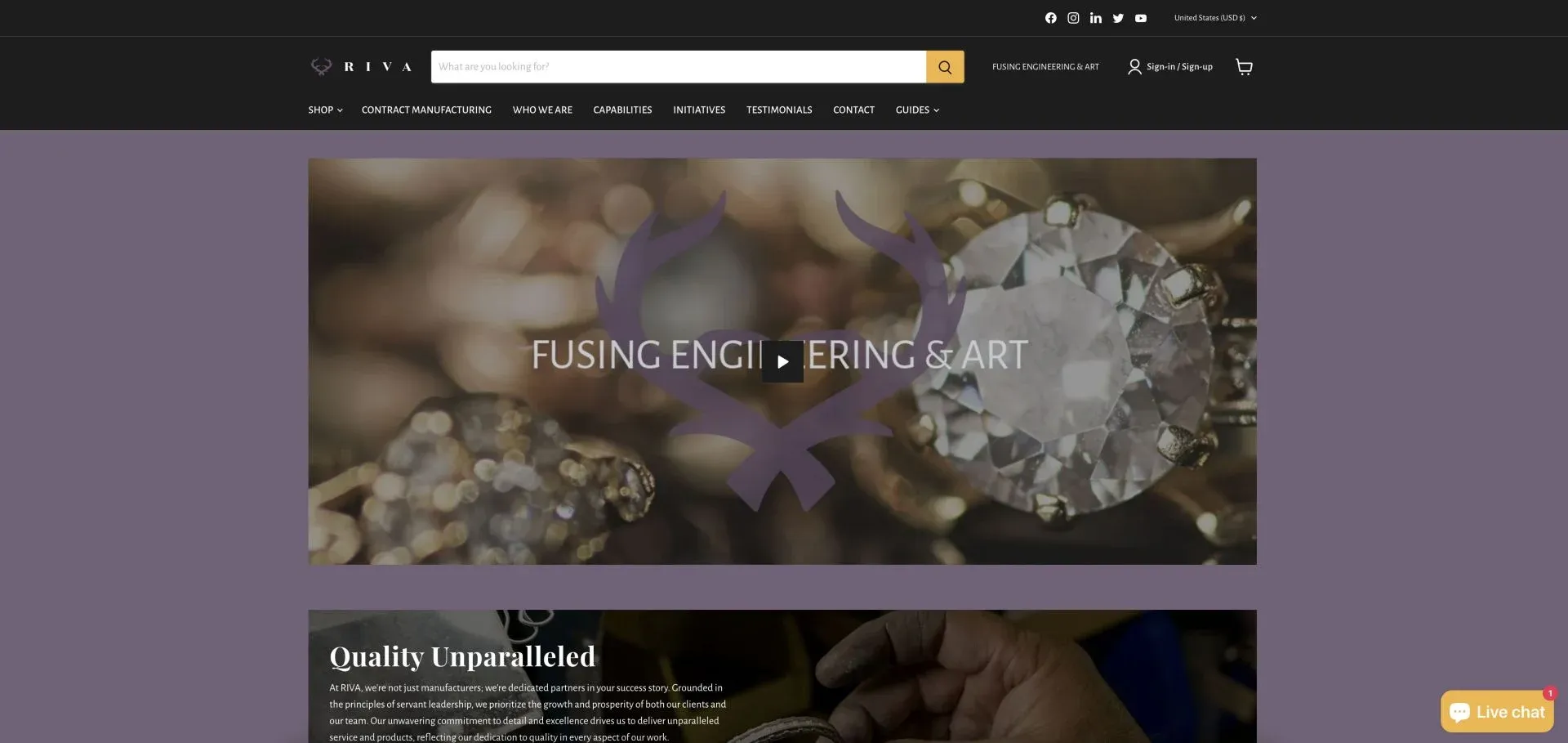 Riva Precision Website Riva Precision Website