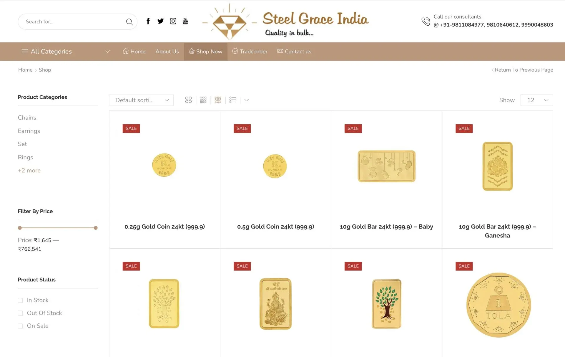 Steel Grace Jewelry Product Steel Grace Jewelry Product