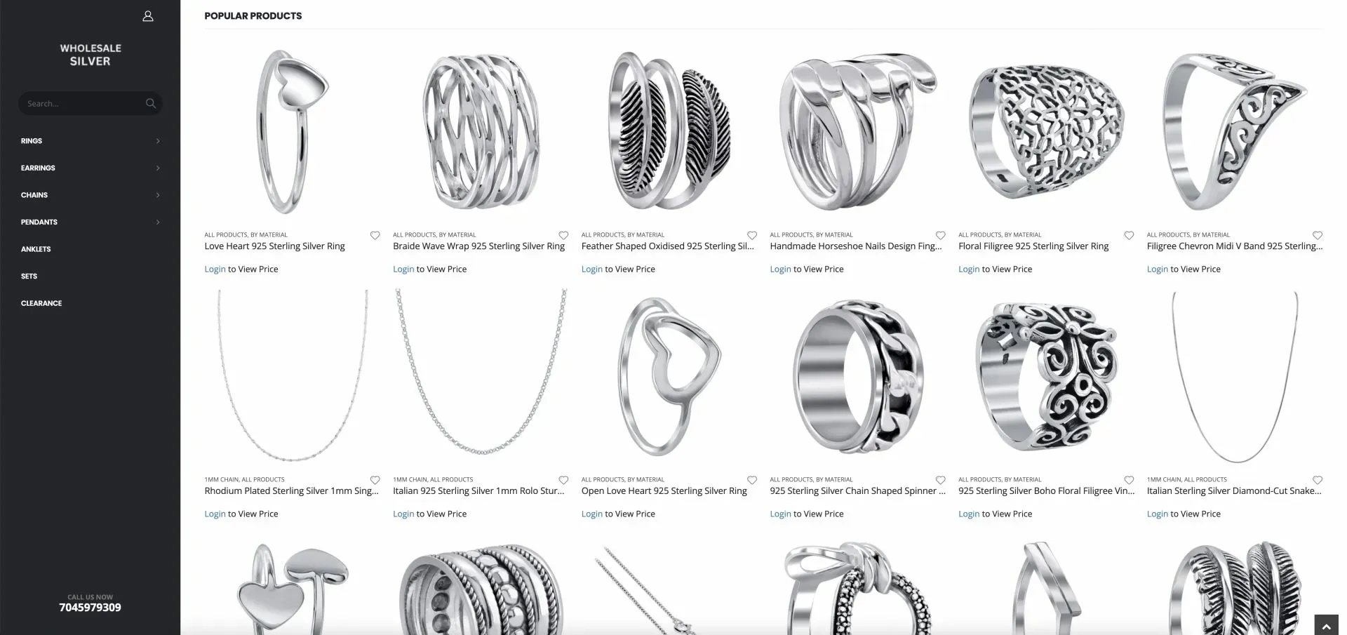 Wholesalesilver Product Wholesalesilver Product