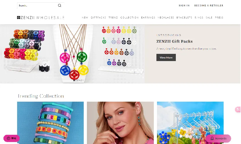 Zenzii Wholesale Website Zenzii Wholesale Website