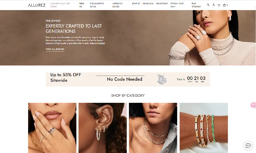 Allurez Jewelry Website Allurez Jewelry Website