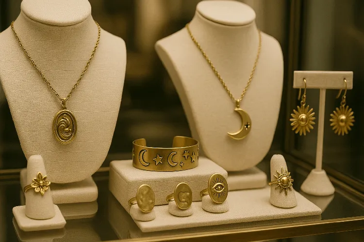 Beautiful and customized brass jewelry collection Beautiful and customized brass jewelry collection