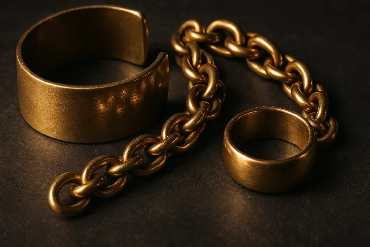 Durable brass jewelry, built to last Durable brass jewelry, built to last