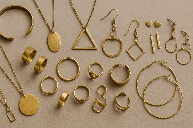 Versatile brass jewelry designs for all styles Versatile brass jewelry designs for all styles