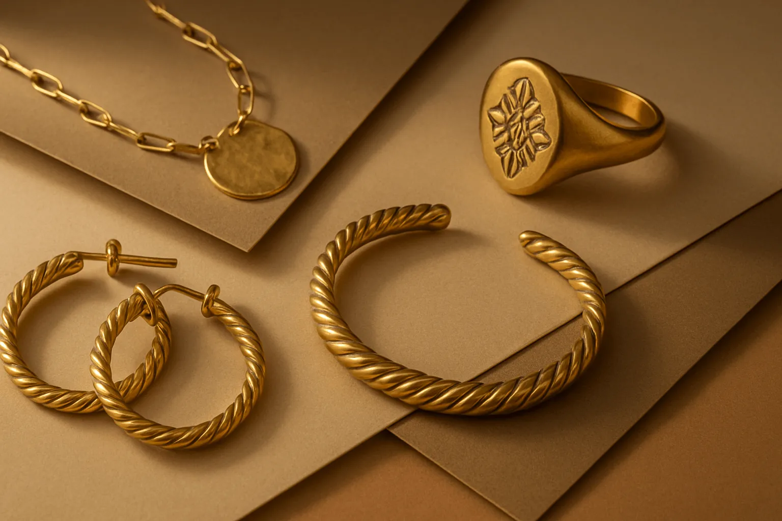 Brass Jewelry - Stylish and Elegant Designs