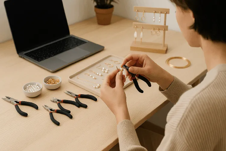 Turn your jewelry hobby into a profitable business at home. Turn your jewelry hobby into a profitable business at home.