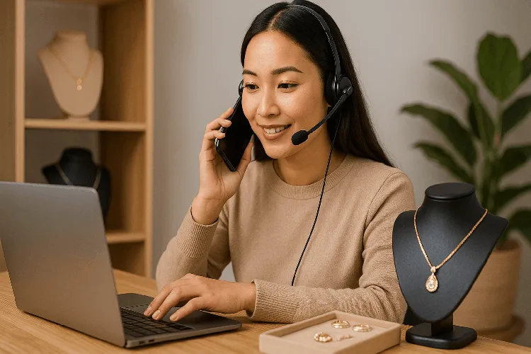Providing excellent customer service for jewelry buyers. Providing excellent customer service for jewelry buyers.