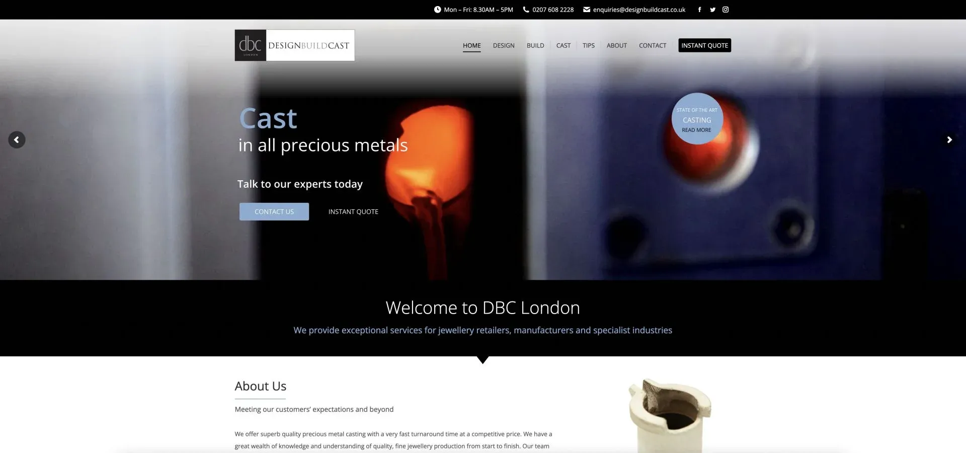 Design Build Cast Website Design Build Cast Website