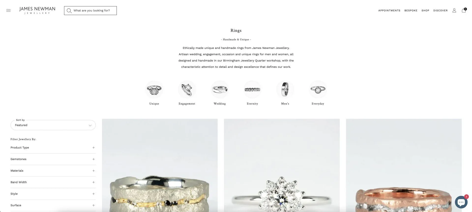 James Newman Jewelry Product James Newman Jewelry Product