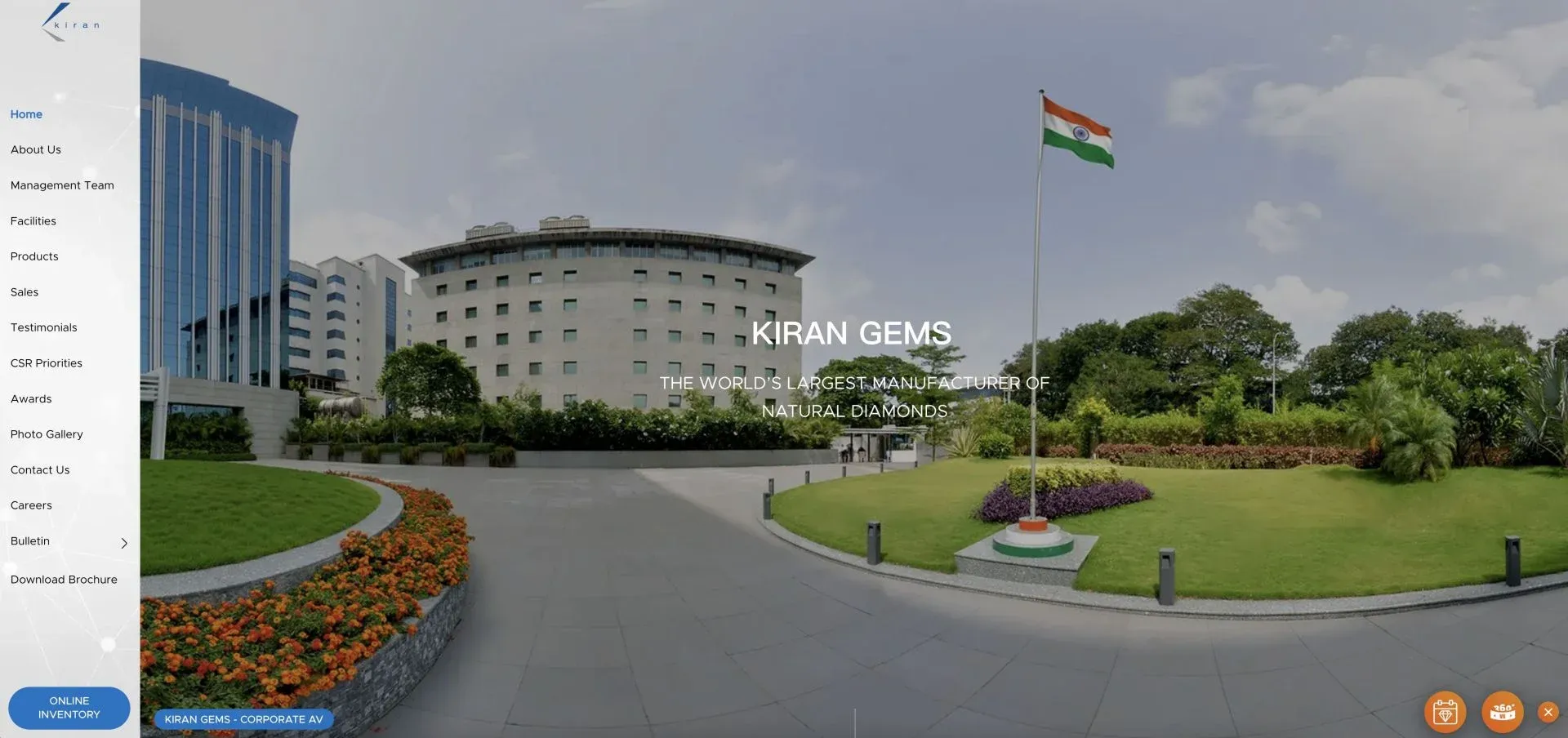 Kiran Gems Pvt Ltd Website Kiran Gems Pvt Ltd Website