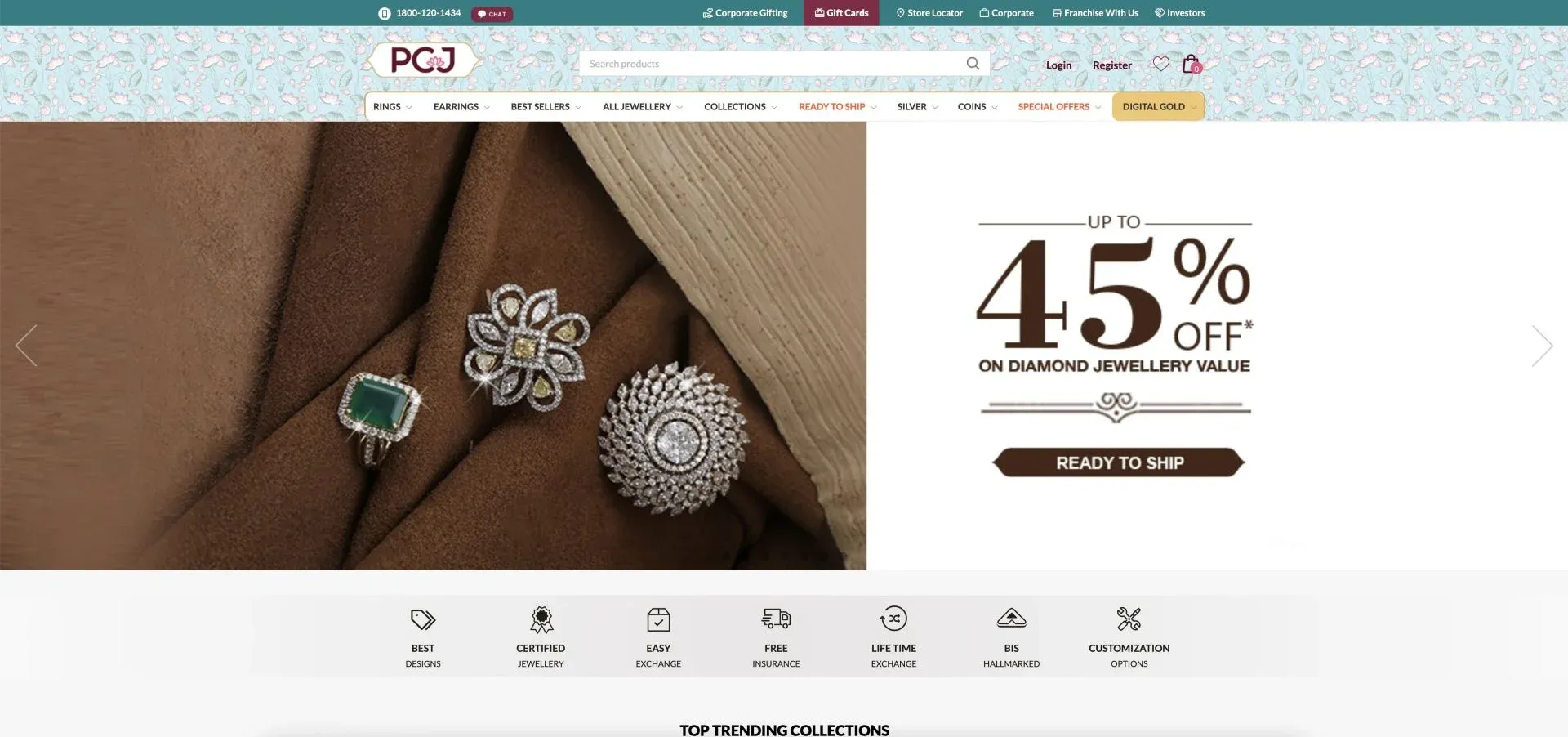 PC Jeweller Ltd Website PC Jeweller Ltd Website