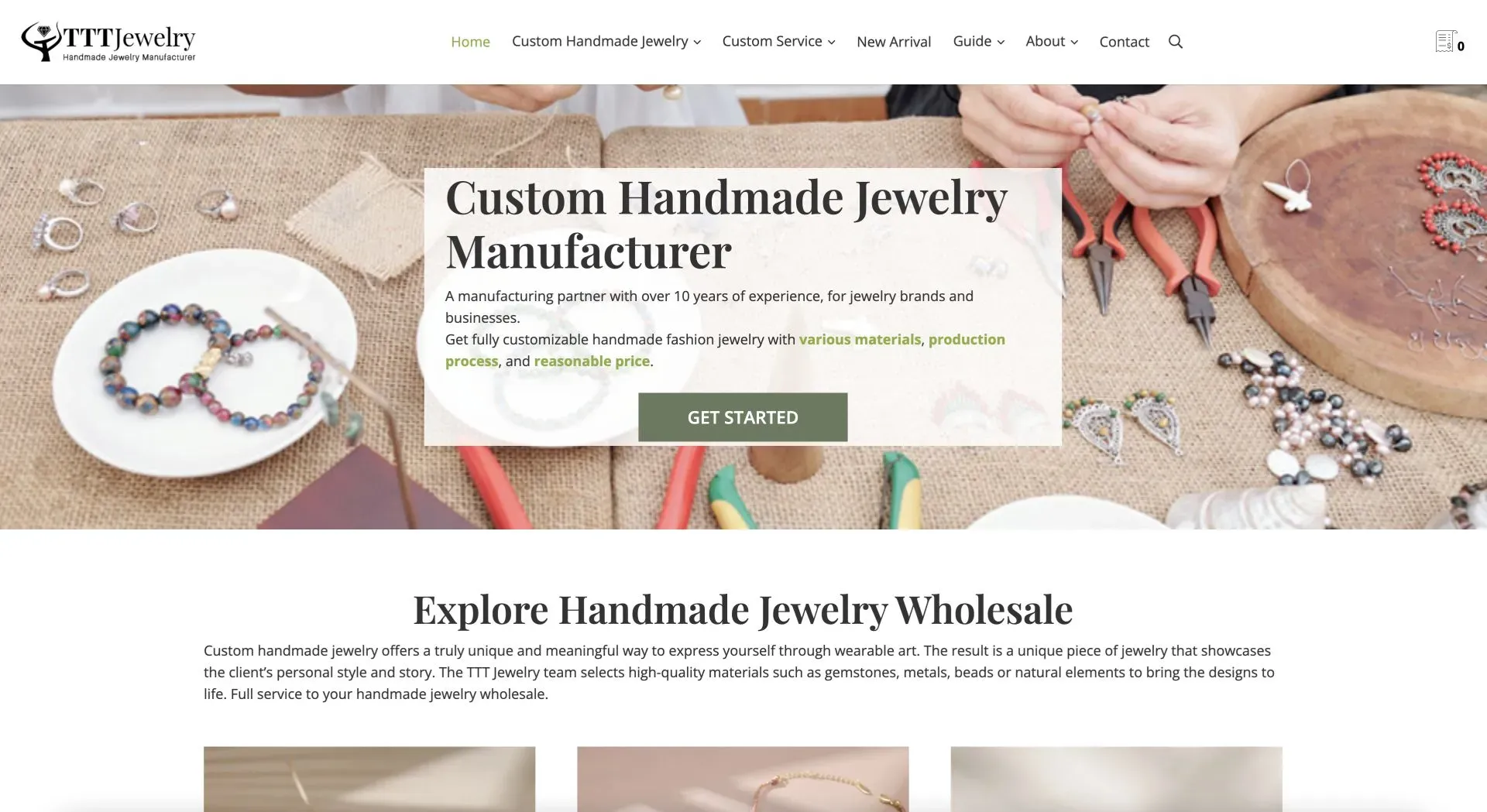 TTT Jewelry Website TTT Jewelry Website