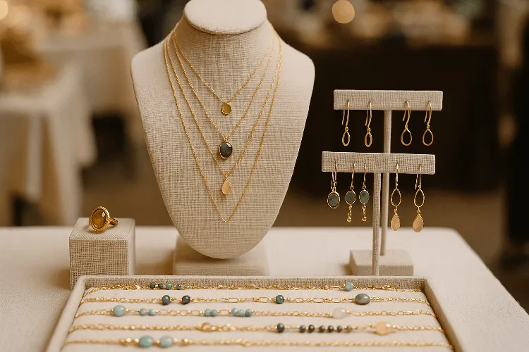Selling jewelry through craft fairs and online stores. Selling jewelry through craft fairs and online stores.