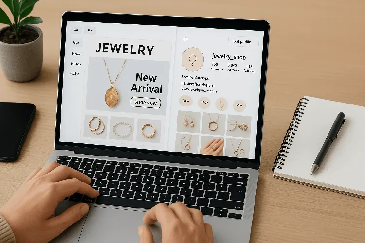 Building an online presence for your jewelry business. Building an online presence for your jewelry business.