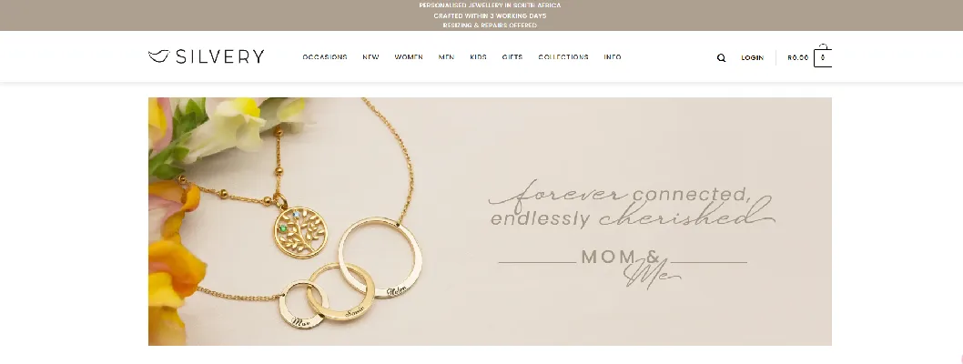 Silvery Jewellery (Pty)Ltd Website Silvery Jewellery (Pty)Ltd Website
