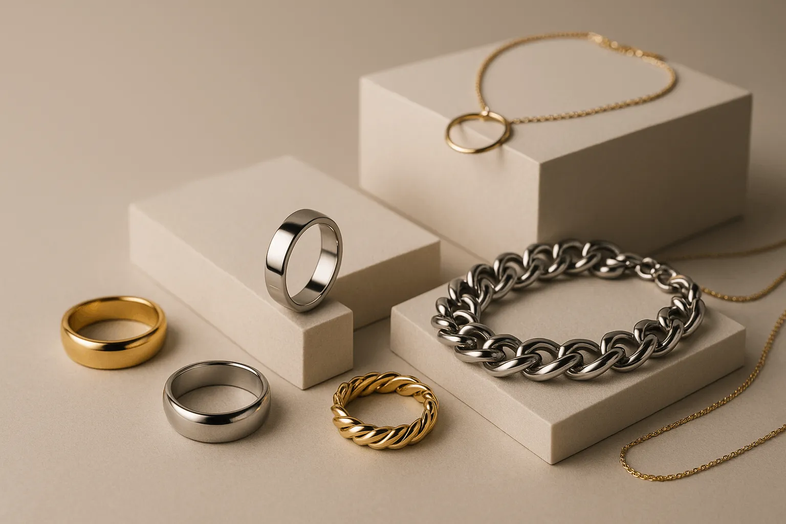 Zinc Alloy vs Stainless Steel Jewelry Comparison