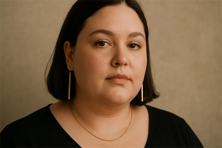 Jewelry for round face shapes - elongated earrings