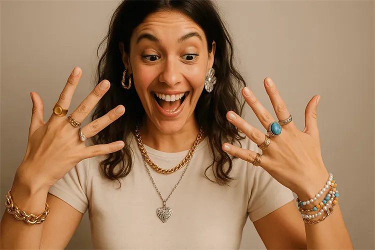 Experimenting with jewelry styles - mixing and matching Experimenting with jewelry styles - mixing and matching