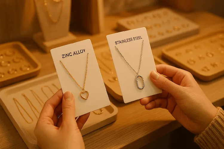 Choosing the Right Jewelry: Zinc Alloy vs Stainless Steel Choosing the Right Jewelry: Zinc Alloy vs Stainless Steel