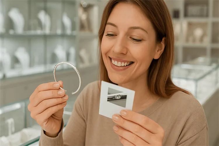customer checking 925 bracelet and certificate customer checking 925 bracelet and certificate
