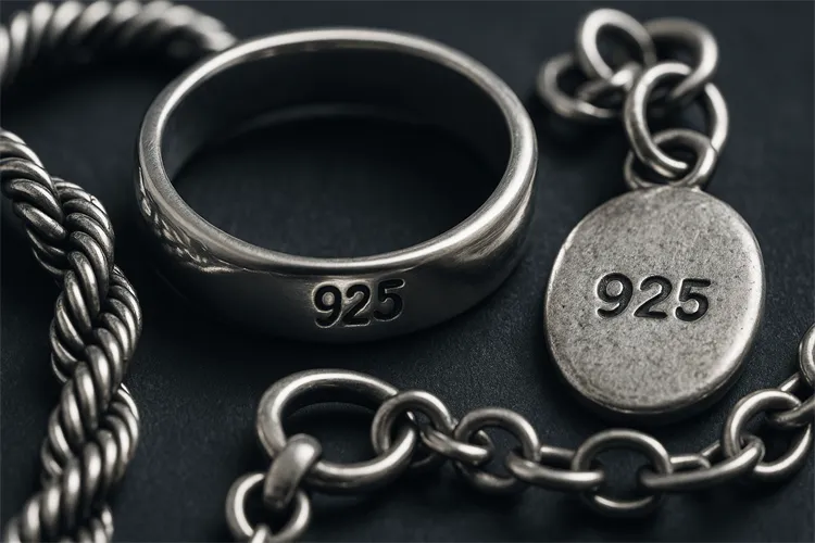 Different types of silver: sterling, pure, and plated. Different types of silver: sterling, pure, and plated.