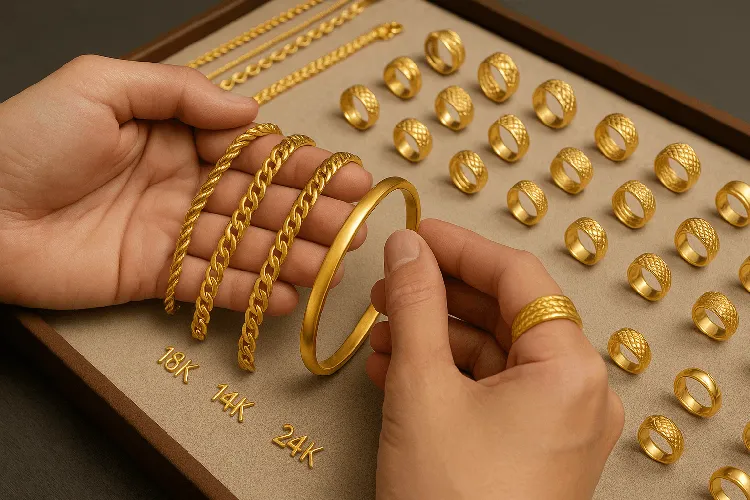 Choosing the right gold jewelry based on budget and style. Choosing the right gold jewelry based on budget and style.