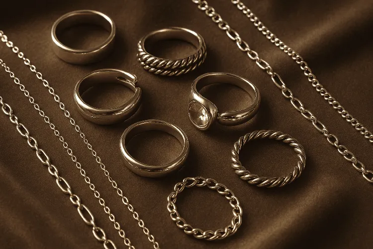 Beautiful Silver Jewelry Display – Perfect for Collectors Beautiful Silver Jewelry Display – Perfect for Collectors