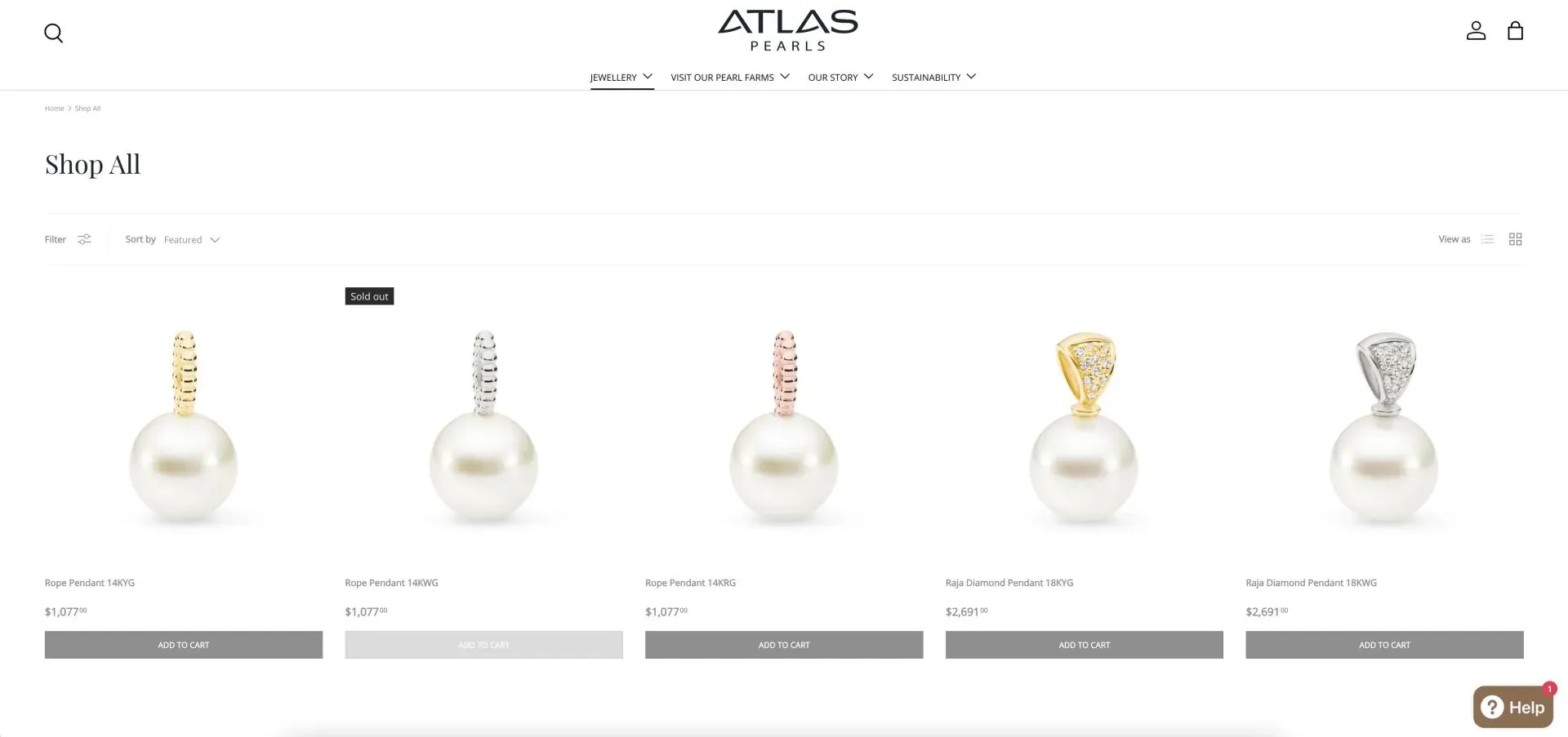 Atlas Pearls Product Atlas Pearls Product