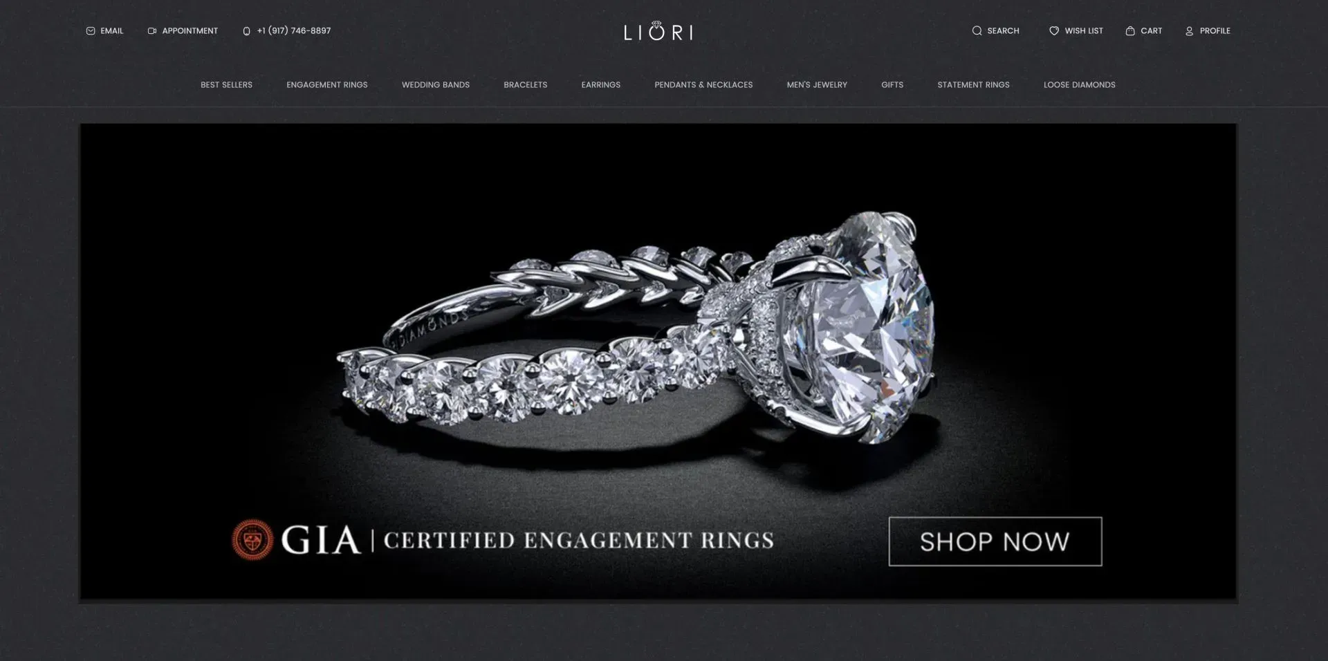 Liori Diamonds Website Liori Diamonds Website