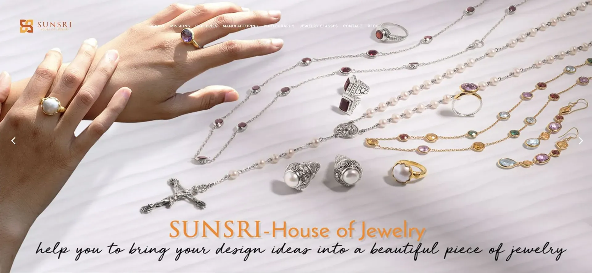 SUNSRI House of Jewelry Website SUNSRI House of Jewelry Website