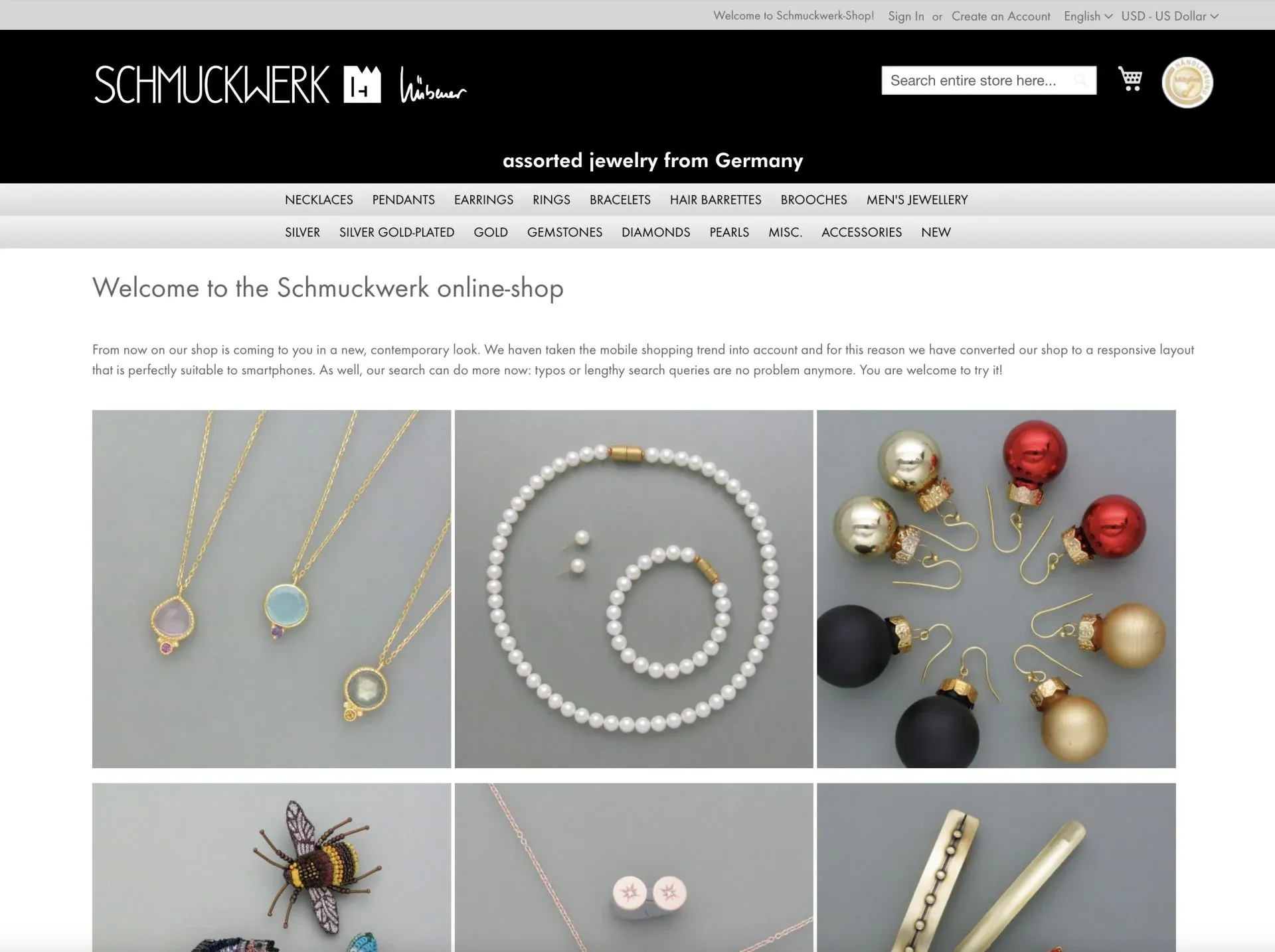 Schmuckwerk Website Schmuckwerk Website