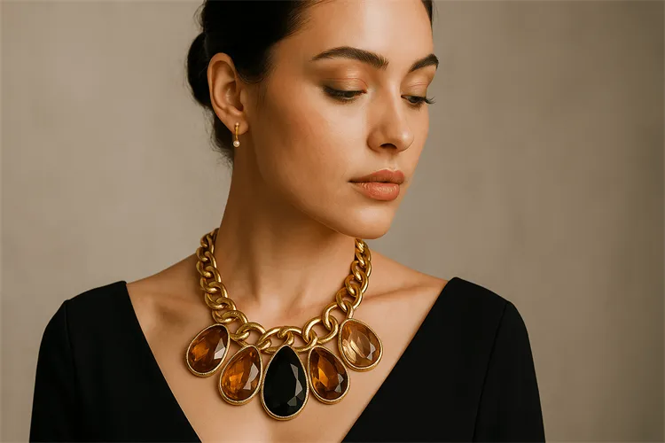 Balancing statement pieces and delicate jewelry Balancing statement pieces and delicate jewelry