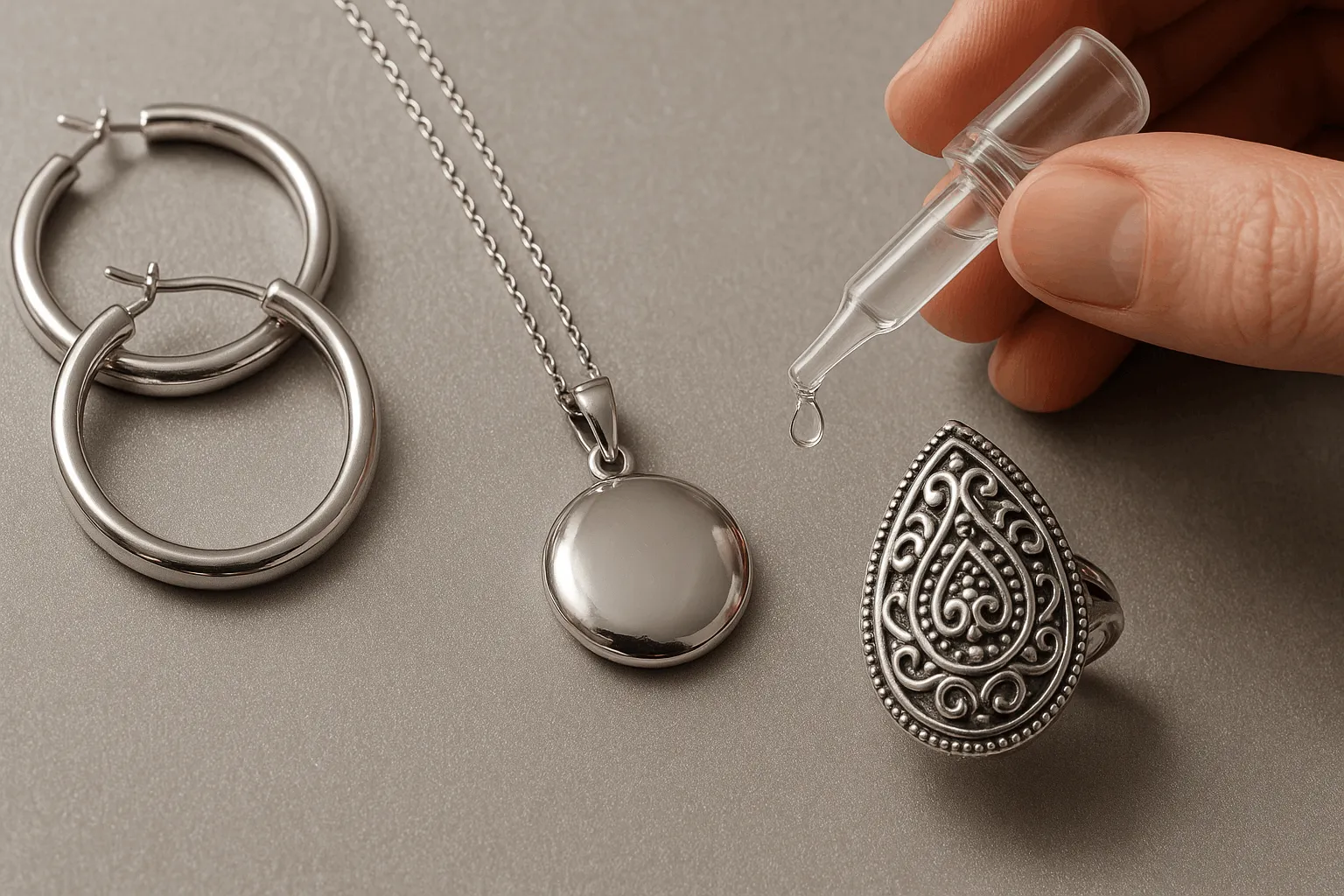 Learn how to test silver with vinegar.