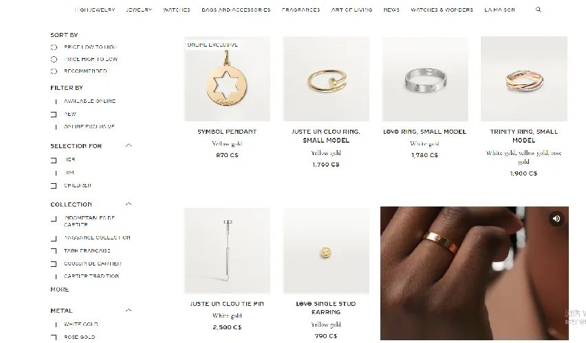 Cartier Website Cartier Website