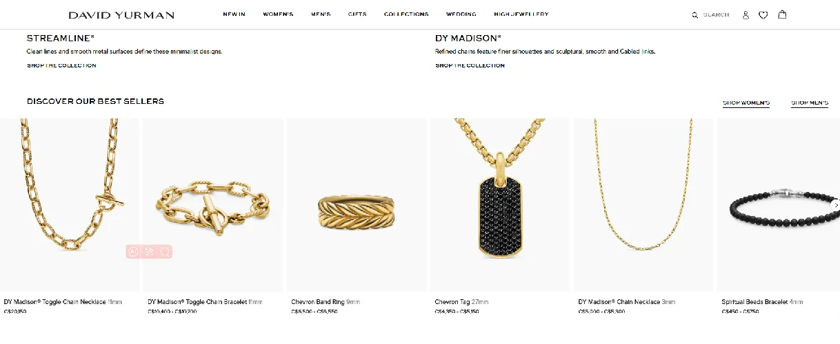 David Yurman Website David Yurman Website