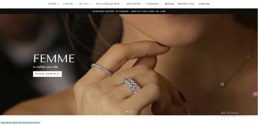 Langevin Jewelry Website Langevin Jewelry Website