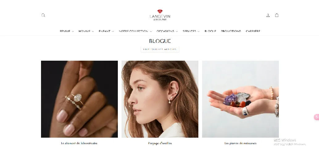 Langevin Jewelry Product Langevin Jewelry Product
